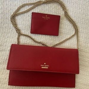 Kate Spade Cross Body with Card Wallet